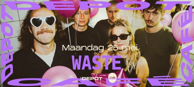 Depot Café & Studio Brussel present WASTE