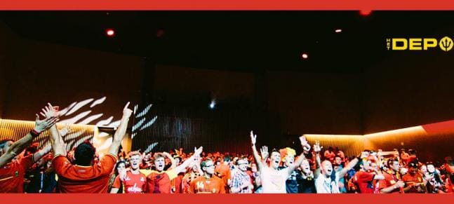 WK Voetbal 2018 op groot scherm in Het Depot: België - Japan