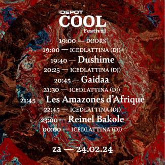 COOL Festival timetable day 2